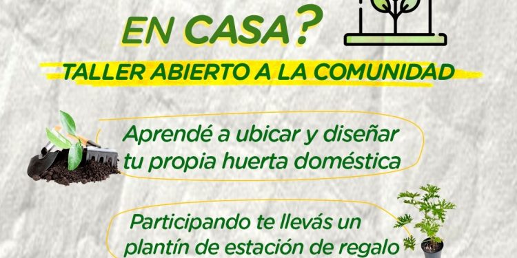 TORNQUIST: ¿Cómo iniciar mi huerta en casa?’: Taller abierto a la comunidad en el Parque Ambiental