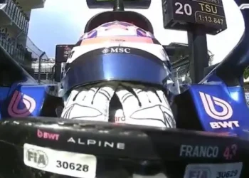 A Franco Colapinto se le apagó el motor en la qualy y largará 19º en el GP de España