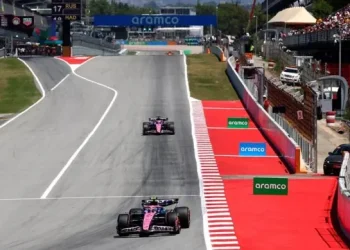 Franco Colapinto mejoró y terminó 17º en la práctica libre 3 del GP de España