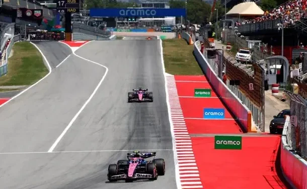 Franco Colapinto mejoró y terminó 17º en la práctica libre 3 del GP de España