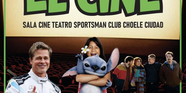 CHOELE CHOEL: Vuelve el cine a Choele «La pantalla grande se enciende otra vez En el mes del aniversario de la ciudad»  Una gran noticia llega para los vecinos: vuelve el cine a Choele Choel.