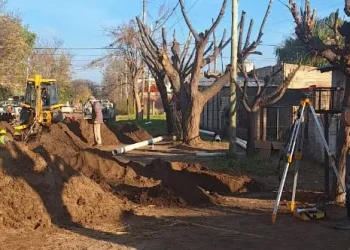 RIO COLORADO: 340 familias próximas a acceder a la red de cloacas