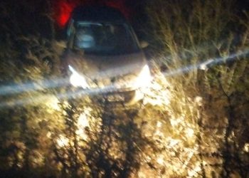 LAMARQUE: Solo daños materiales dejó como saldo un incidente vial ocurrido en la tarde del viernes