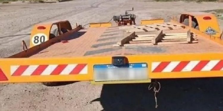 RIO NEGRO: Robaron un acoplado en Conesa, pasó por Bahía Blanca y apareció dos días después en Necochea