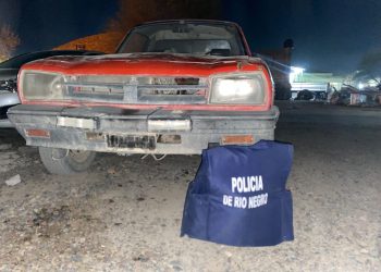 POMONA – LAMARQUE: Operativo cerrojo para evitar fuga de camioneta