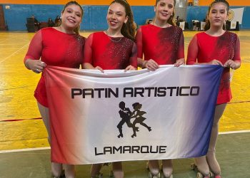 Lamarque en el Interprovincial de Patín