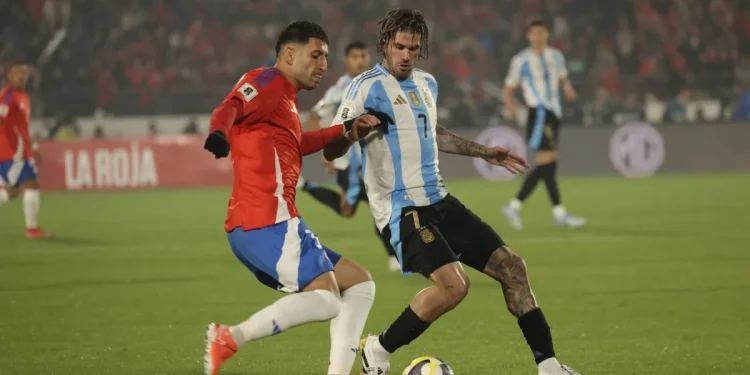 Argentina venció 1-0 a Chile con un golazo de Julián Álvarez