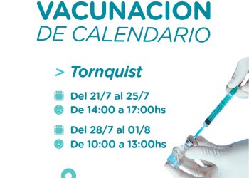 TORNQUIST: Horarios de vacunación de calendario durante el receso invernal