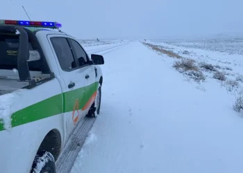 RIO NEGRO: Protección Civil trabaja en rutas nevadas para garantizar la seguridad vial
