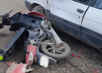 CORONEL BELISLE: Un accidente de tránsito se produjo en las primeras horas de la tarde de este miércoles