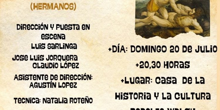 LAMARQUE: Se presentará la obra de teatro “Frater” en la sala Rodolfo Walsh  La bellísima Casa de la Historia y la Cultura Rodolfo Walsh vuelve a impregnarse de arte a través de la destacada obra teatral Frater (hermanos).