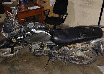 RIO COLORADO: Prevención policial logró el recupero de moto robada