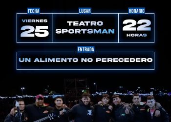 CHOELE CHOEL: Este viernes 25 toca AIRES DE ENERO a beneficio del comedor PANCITA LLEN