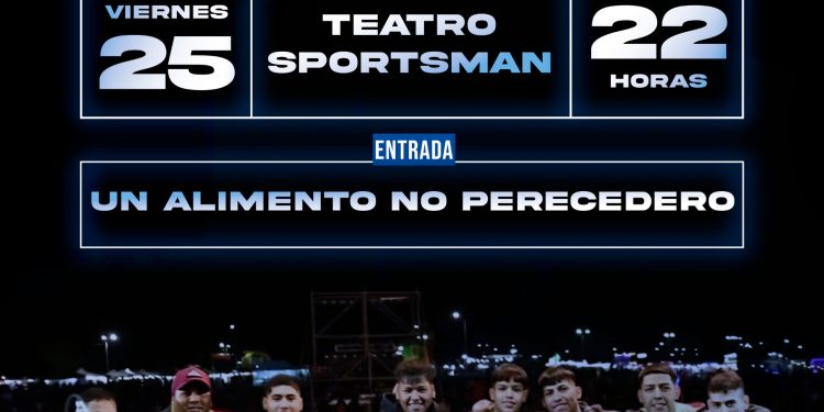 CHOELE CHOEL: Este viernes 25 toca AIRES DE ENERO a beneficio del comedor PANCITA LLEN