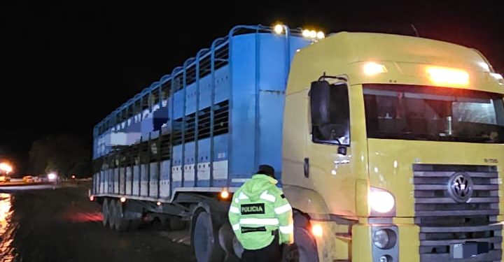 CHICHINALES: Policía retiene un camión con pedido de secuestro vigente El Cuerpo de Seguridad Vial de Chichinales llevó a cabo un control vehicular, realizado en la Ruta Nacional 22 km 1117, en la madrugada de este lunes. Durante el mismo, se retuvo un camión que tenía un pedido de secuestro vigente.