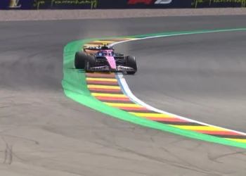 Franco Colapinto quedó 19° en la única práctica del Gran Premio de Bélgica de F1