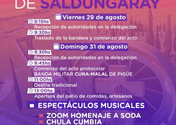 Saldungaray se prepara para el 125 aniversario de su fundaciòn