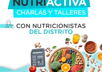 TORNQUIST: Se viene NutriActiva, charlas y talleres a cargo de nutricionistas del distrito