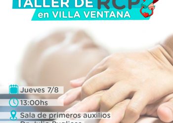 VILLA VENTANA: Este Jueves 7 Taller de RCP