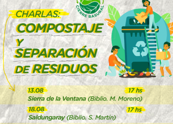 COMARCA SERRANA: La Subsecretaría de Ambiente y Desarrollo Sostenible lanza un nuevo ciclo de charlas sobre separación de residuos y compostaje