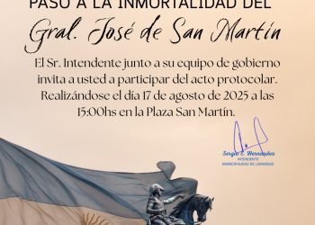 LAMARQUE: Paso a la inmortalidad de José de San Martín