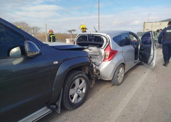 CHOELE CHOE: Choque múltiple en cadena con cuatro rodados involucrados