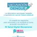 TORNQUIST: La vacunación contra dengue se extiende a quienes no hayan tenido la enfermedad