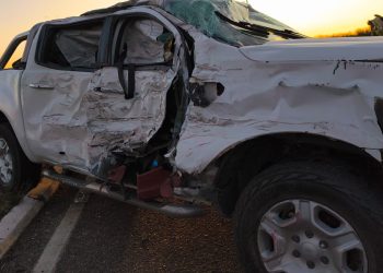 Siniestro vial ocurrido en la intersección de las rutas nacionales 22 y 251.