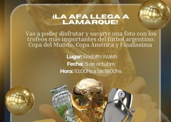 LAMARQUE: LA GLORIA DEL FÚTBOL ARGENTINO LLEGA A LAMARQUE