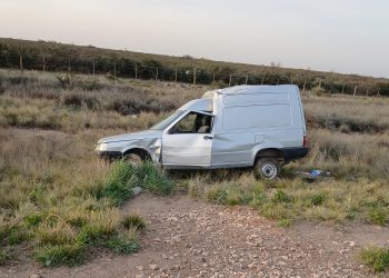Siniestro vial ocurrido en el kilómetro 890 de la Ruta Nacional 22
