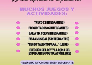 LAMARQUE: ¡Llega la Fiesta del Estudiante 2025 en Lamarque!