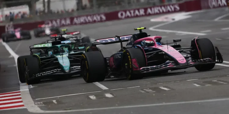 F1: GP de Azerbaiyán Franco Colapinto terminó 19°  El argentino partió 16°, llegó a estar 13° y soñaba con sus primeros puntos con Alpine, pero un incidente con su excompañero lo relegó al último puesto en Bakú.