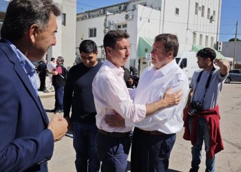 El intendente de Choele Choel, Diego Ramello, participó este martes en Viedma de la inauguración del nuevo edificio de IPROSS, encabezada por el gobernador Alberto Weretilneck.