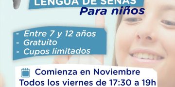 TORNQUIST: Inicia en noviembre un Taller de Lengua de Señas para niños