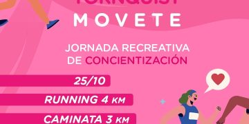 TORNQUIST: Octubre Rosa «Se viene ‘Movete Tornquist’, la jornada recreativa de concientización»