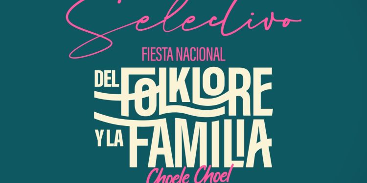 CHOELE CHOEL: Selectivo para bandas y artistas regionales que quieran participar de la Fiesta Nacional del Folklore y la Familia Ya están abiertas las inscripciones para los artistas que quieran ser parte de esta gran fiesta.
