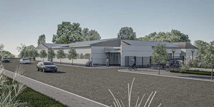 Con fondos propios, Río Negro licita el nuevo Hospital de Darwin El próximo 6 de noviembre, el Gobierno de Río Negro licitará la construcción del nuevo Hospital de Darwin, una obra estratégica que transformará la atención de salud en todo el Valle Medio. Con una inversión provincial superior a los $6.936 millones, se fortalecerá la red hospitalaria de la región y garantizará un acceso más equitativo, moderno y de calidad para las familias.