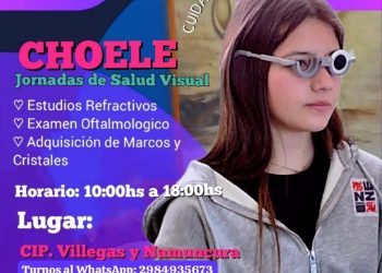 CHOELE CHOEL: Choele impulsa jornadas gratuitas de salud visual junto al equipo de Médicos del Territorio