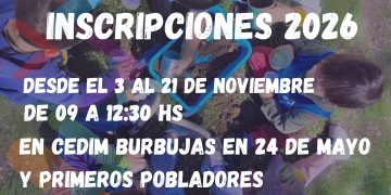 CHOELE CHOEL: Inscripciones CEDIM 2026