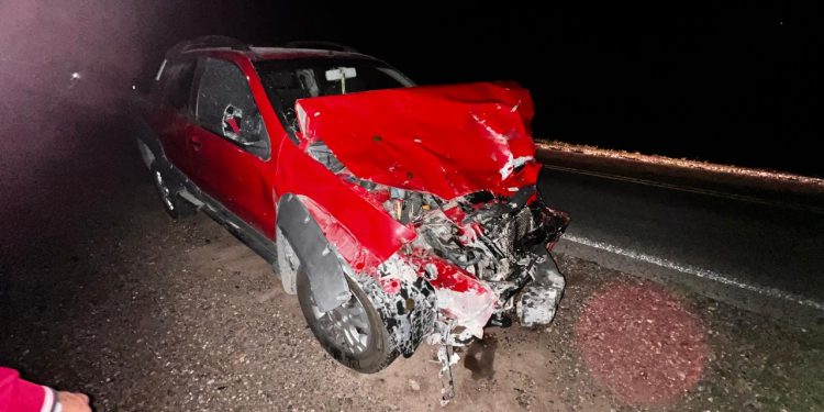 VALLE MEDIO: Accidente de tránsito en Ruta Nacional N° 250 En la madrugada de este lunes, a las 04:05 horas, la caminera de Pomona recibió un aviso por parte de un transeúnte informando sobre un accidente de tránsito en Ruta Nacional N° 250, a la altura del kilómetro 265, en el tramo comprendido entre las localidades de Pomona y Lamarque