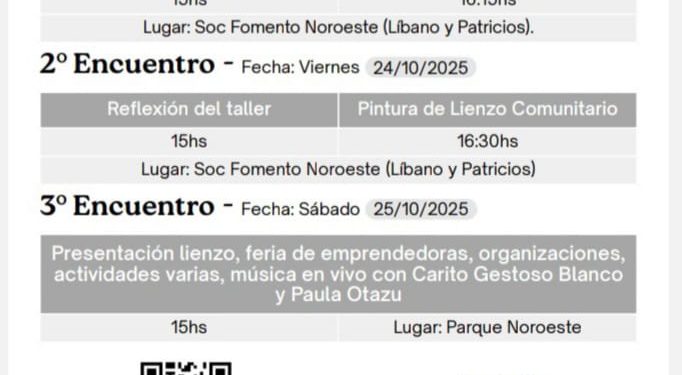 BAHIA BLANCA: Voces y manos que unen  Evento sociocultural  17, 24 y 25 de octubre