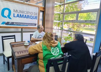 LAMARQUE: Sergio Hernández anunció un nuevo aumento para municipales