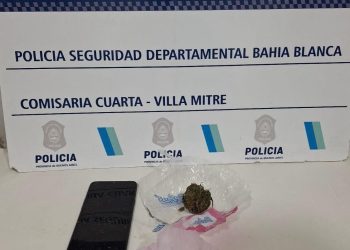BAHIA BLANCA: Un hombre fue detenido por vender cocaína