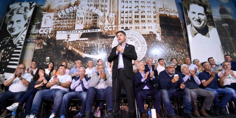 Kicillof en el acto de la CGT: “Militamos como si fuese la última elección de la historia” El gobernador Axel Kicillof encabezó un plenario con la CGT donde apuntó contra el modelo de Javier Milei y recibió la aprobación de cara al 2027.