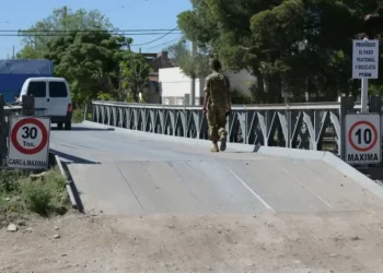 Dziakowski largó la bronca por el cobro de los puentes modulares de Bahía Blanca