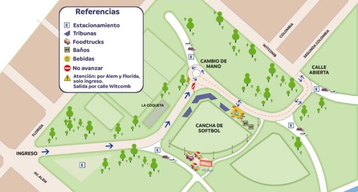 BAHIA BLANCA: Cambios en los ingresos y egresos al Parque de Mayo  En el marco del Campeonato Panamericano de Sóftbol, que se desarrolla en la ciudad desde el domingo 5 hasta el sábado 11 de octubre, se han evaluado medidas de ordenamiento vial tendientes a mejorar la movilidad en el sector del Parque de Mayo.