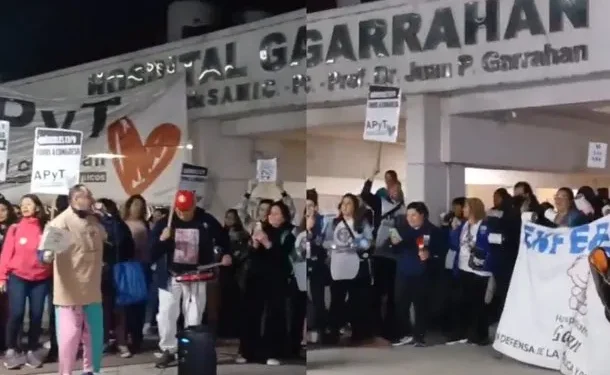 El Garrahan anunció una caravana hacia la Quinta de Olivos para que se aplique la nueva ley  El Congreso rechazó el veto de Javier Milei a la Ley de Emergencia Pediátrica, por lo que tiene que ser reglamentada y aplicada, cosa que todavía no ocurrió.