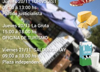 TORNQUIST: Llega nuevamente el camión «Alimencoop» al distrito