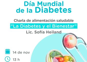 TORNQUIST: «La diabetes y el bienestar «Charla abierta este viernes
