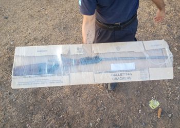 LUIS BELTRAN: La policía de Río Negro realizó el secuestro de un arma de fuego que guardaria relación con una causa por «presunta amenaza», suceso ocurrido en la mañana de éste lunes